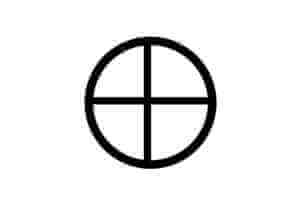 Solar Cross Symbol